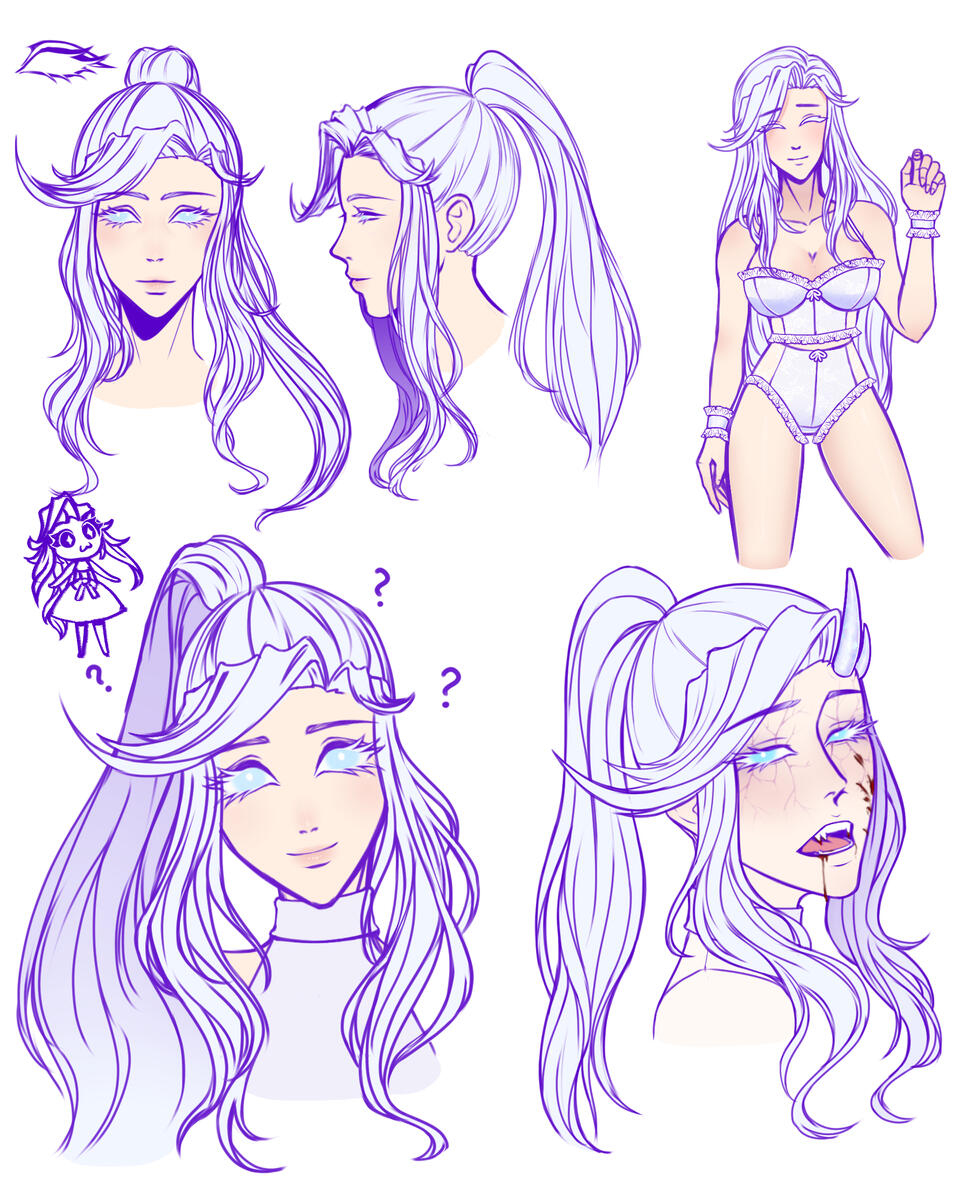 4 Busts and 1 Half-Body